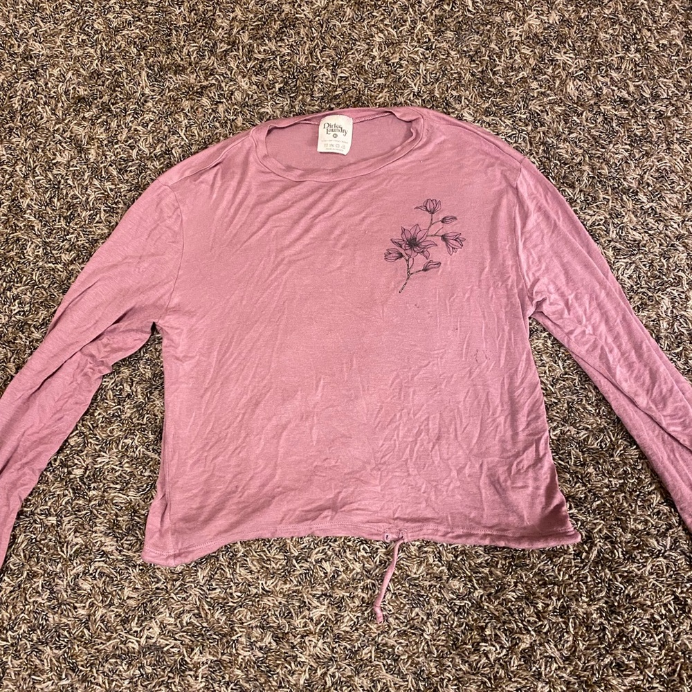 Dieter laundry extra small long sleeve shirt.